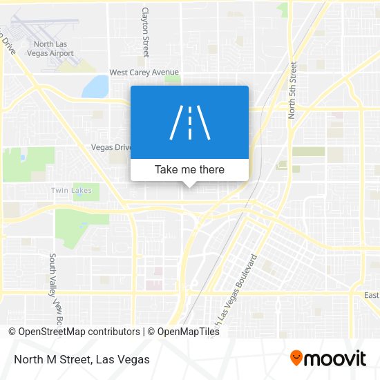 Mapa de North M Street