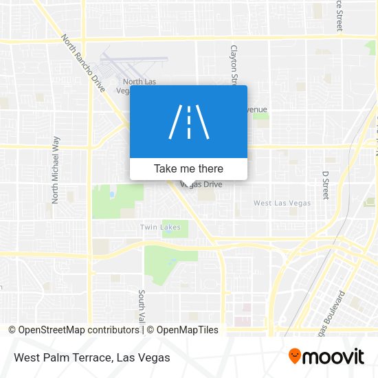 Mapa de West Palm Terrace