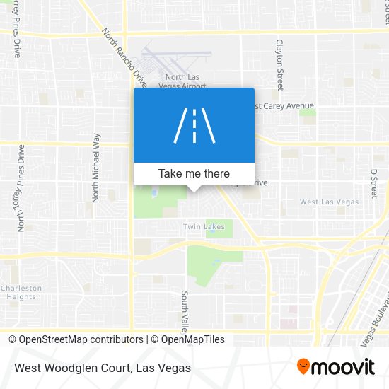 Mapa de West Woodglen Court