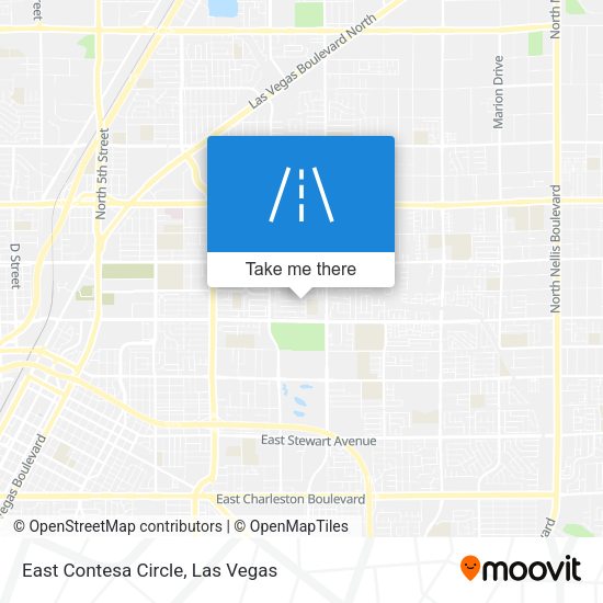 East Contesa Circle map