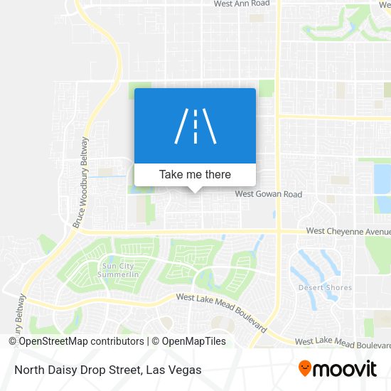 North Daisy Drop Street map