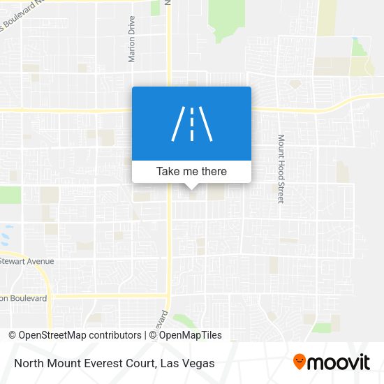 Mapa de North Mount Everest Court
