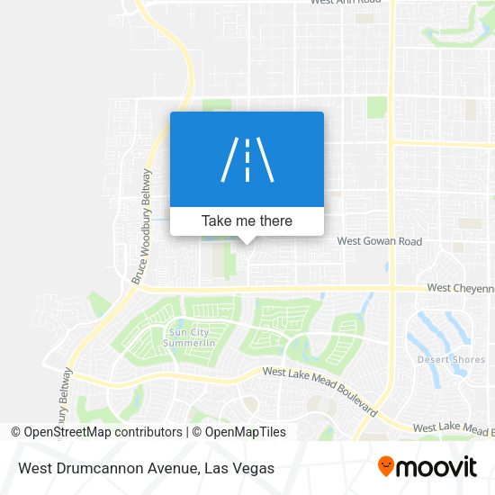 Mapa de West Drumcannon Avenue