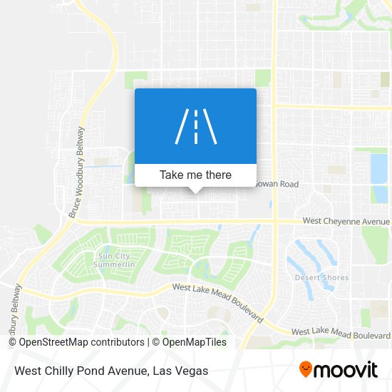 Mapa de West Chilly Pond Avenue