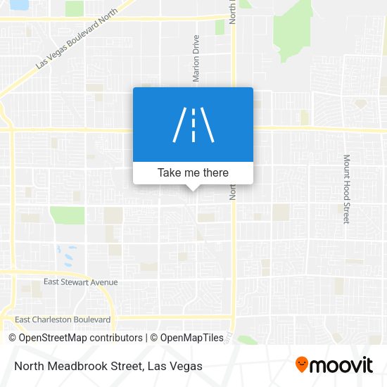 North Meadbrook Street map