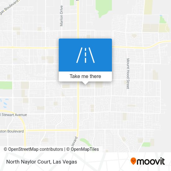 North Naylor Court map