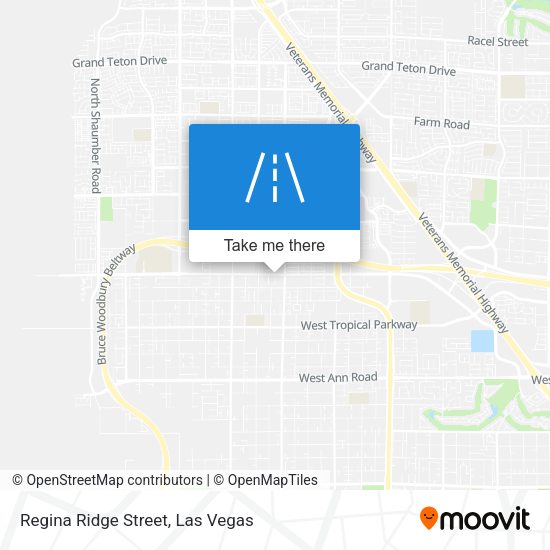 Mapa de Regina Ridge Street