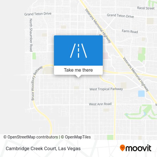 Cambridge Creek Court map