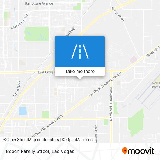 Beech Family Street map
