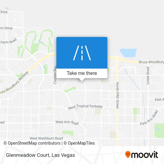 Glenmeadow Court map