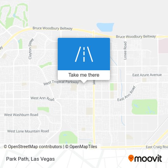 Mapa de Park Path