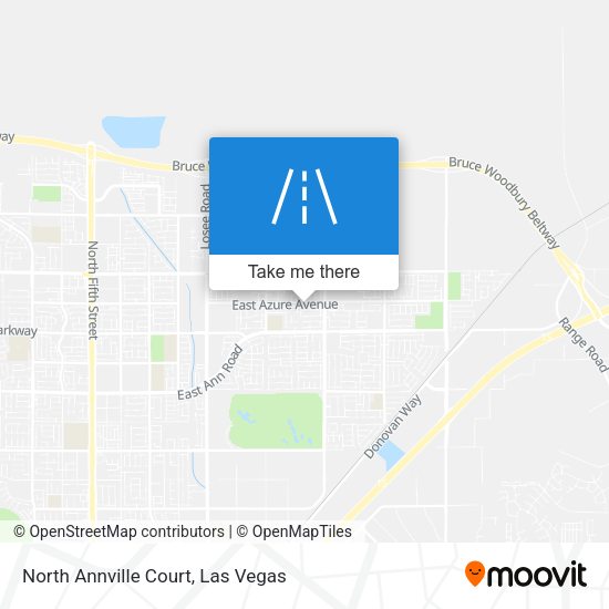 North Annville Court map