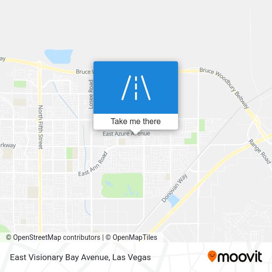 Mapa de East Visionary Bay Avenue