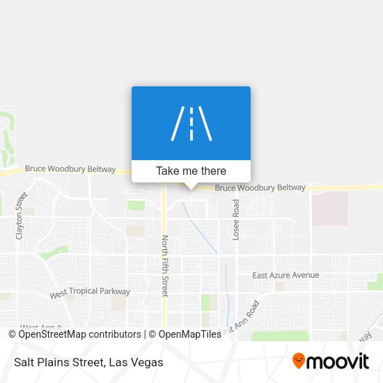 Salt Plains Street map