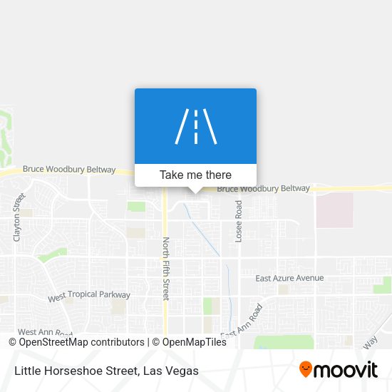 Little Horseshoe Street map