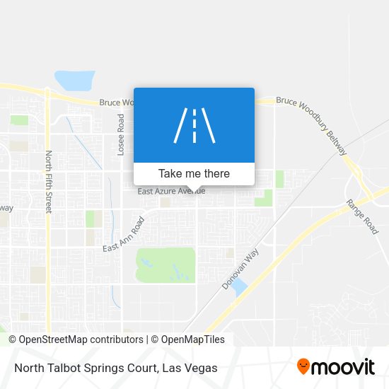 North Talbot Springs Court map