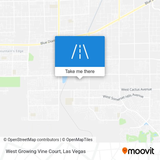 West Growing Vine Court map
