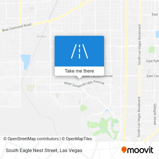 South Eagle Nest Street map