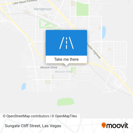 Sungate Cliff Street map