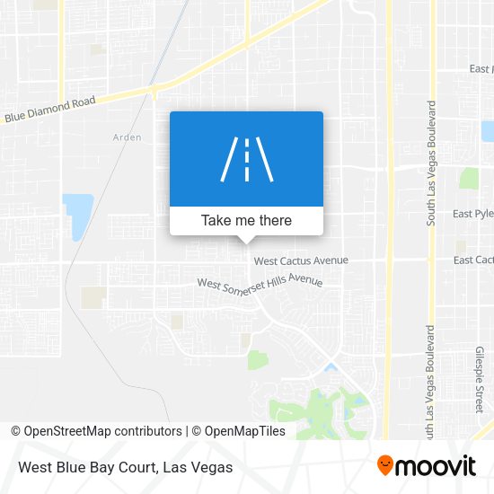 Mapa de West Blue Bay Court