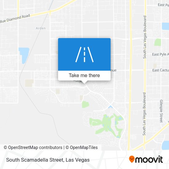 South Scamadella Street map