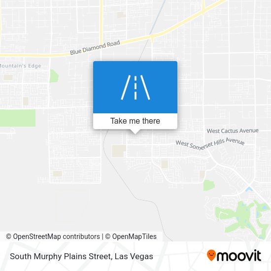 South Murphy Plains Street map