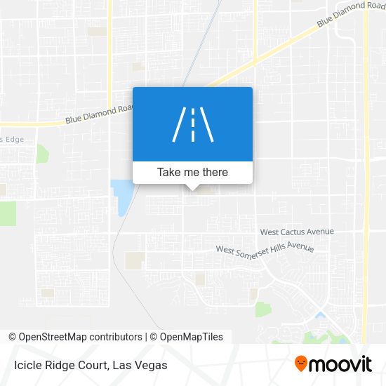 Icicle Ridge Court map
