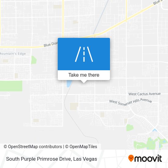 South Purple Primrose Drive map
