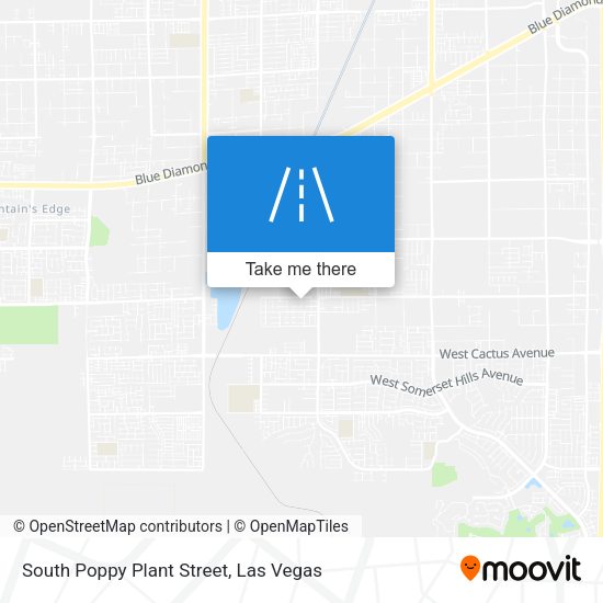 Mapa de South Poppy Plant Street