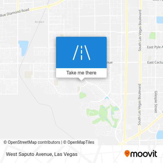 West Saputo Avenue map