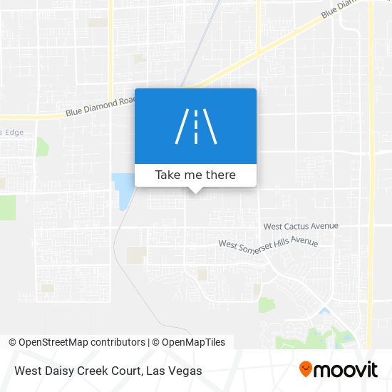 West Daisy Creek Court map