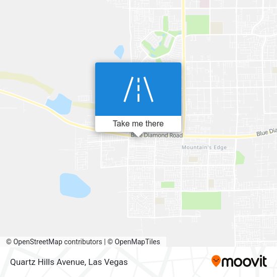 Mapa de Quartz Hills Avenue