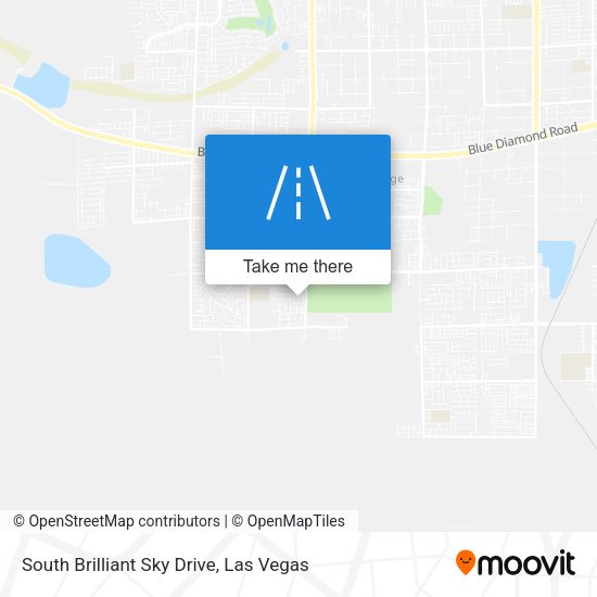 South Brilliant Sky Drive map