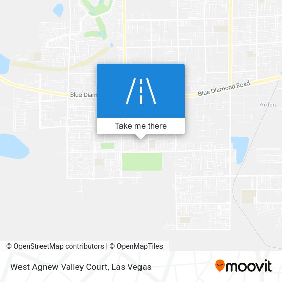 West Agnew Valley Court map