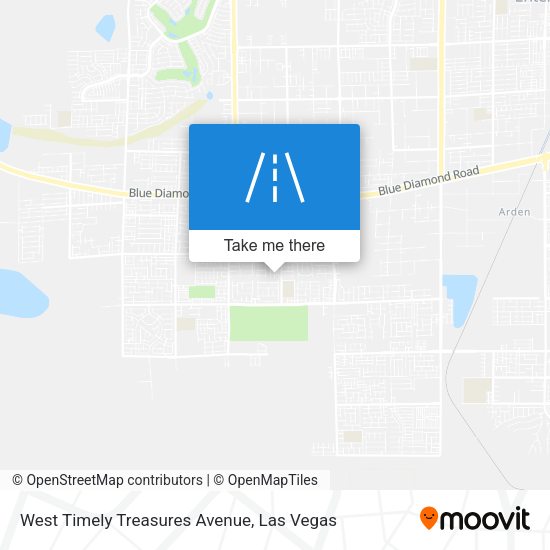 West Timely Treasures Avenue map