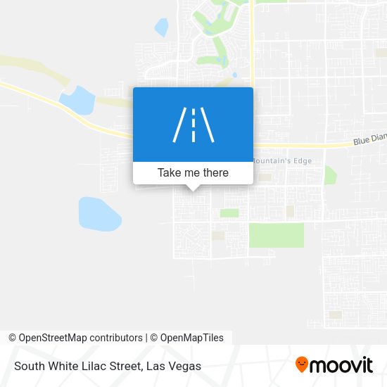 South White Lilac Street map