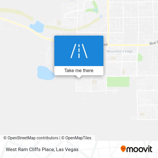 Mapa de West Ram Cliffs Place