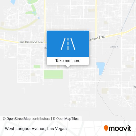 West Langara Avenue map
