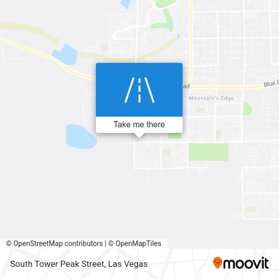 South Tower Peak Street map