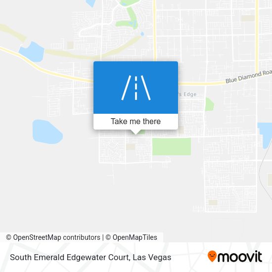 South Emerald Edgewater Court map