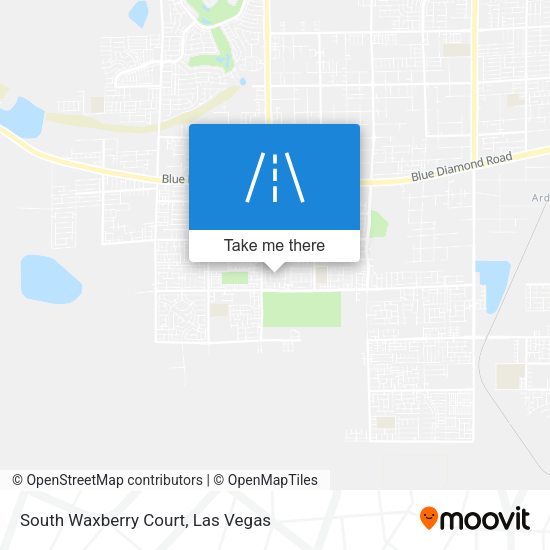 South Waxberry Court map
