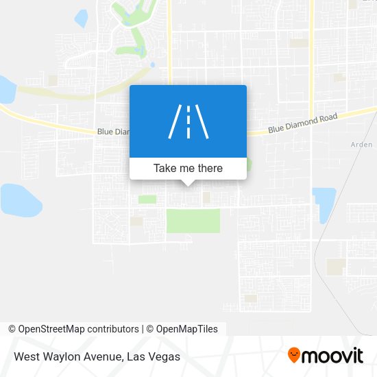 Mapa de West Waylon Avenue