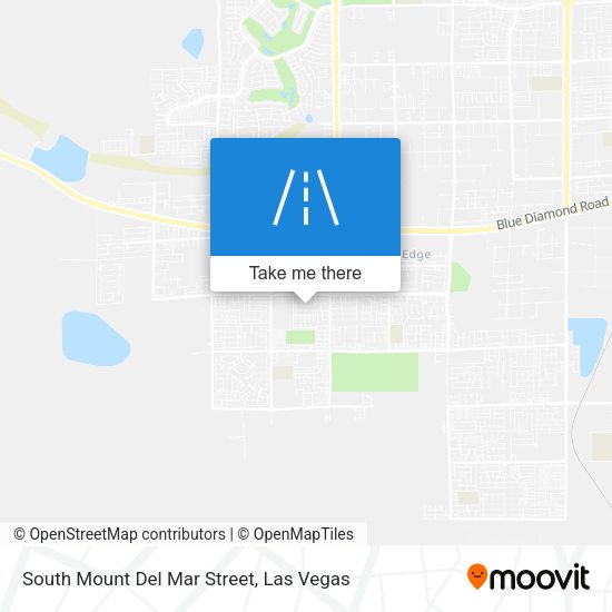 South Mount Del Mar Street map