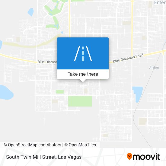 Mapa de South Twin Mill Street