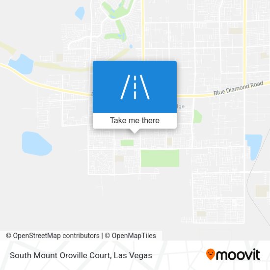 South Mount Oroville Court map