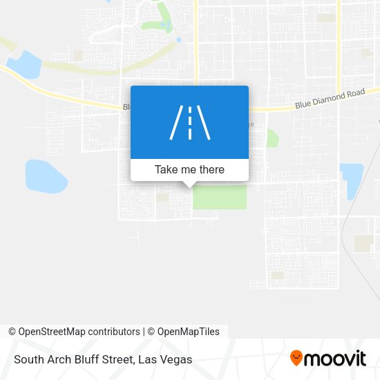 South Arch Bluff Street map