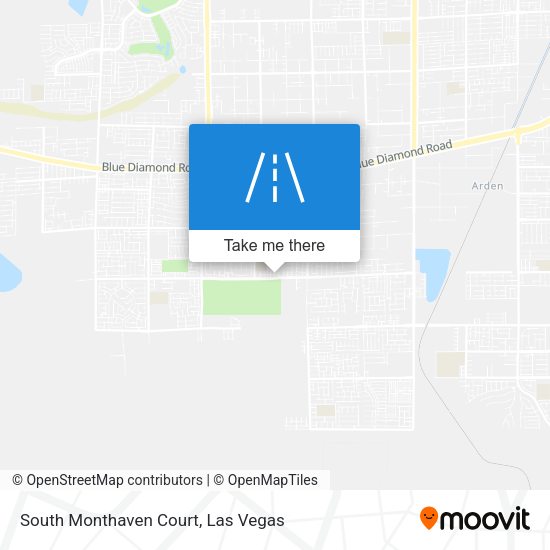 Mapa de South Monthaven Court