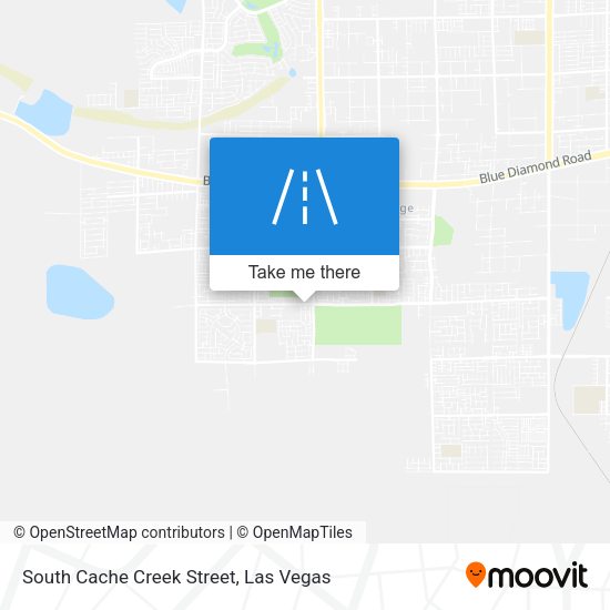 Mapa de South Cache Creek Street