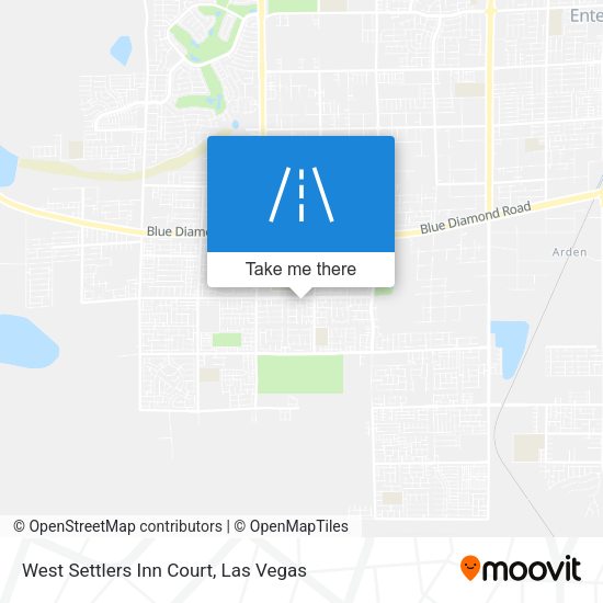 West Settlers Inn Court map
