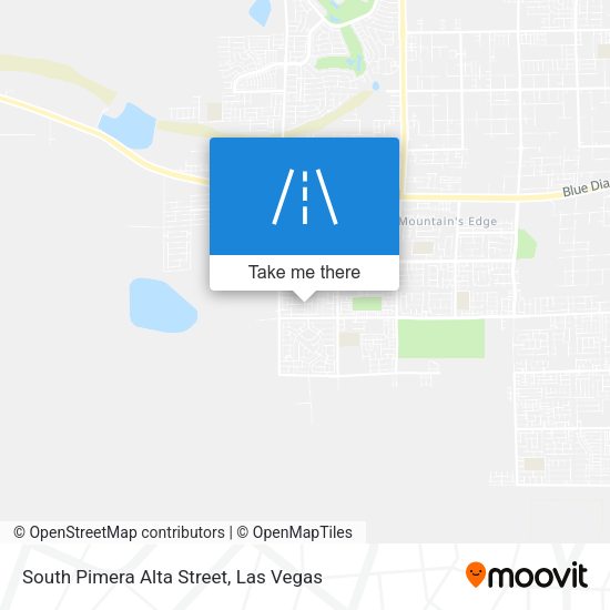 South Pimera Alta Street map